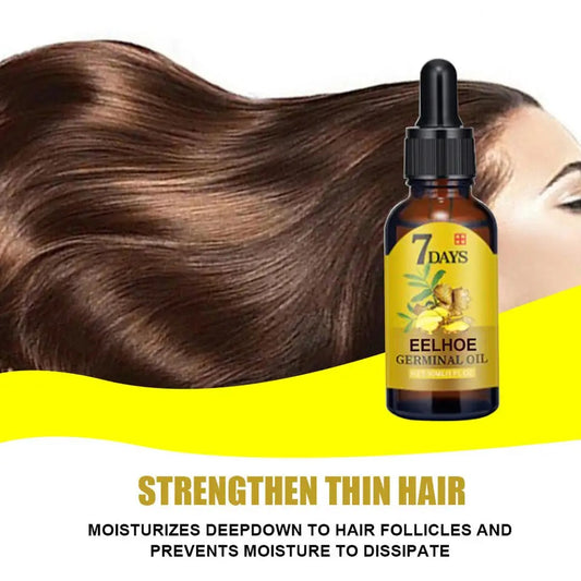 7 Days Hair Growth Oil – Thicker and fuller hair naturally