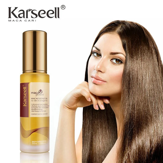 Karseell 50ml Moroccan Argan Oil for Hair Healing Cold Pressed