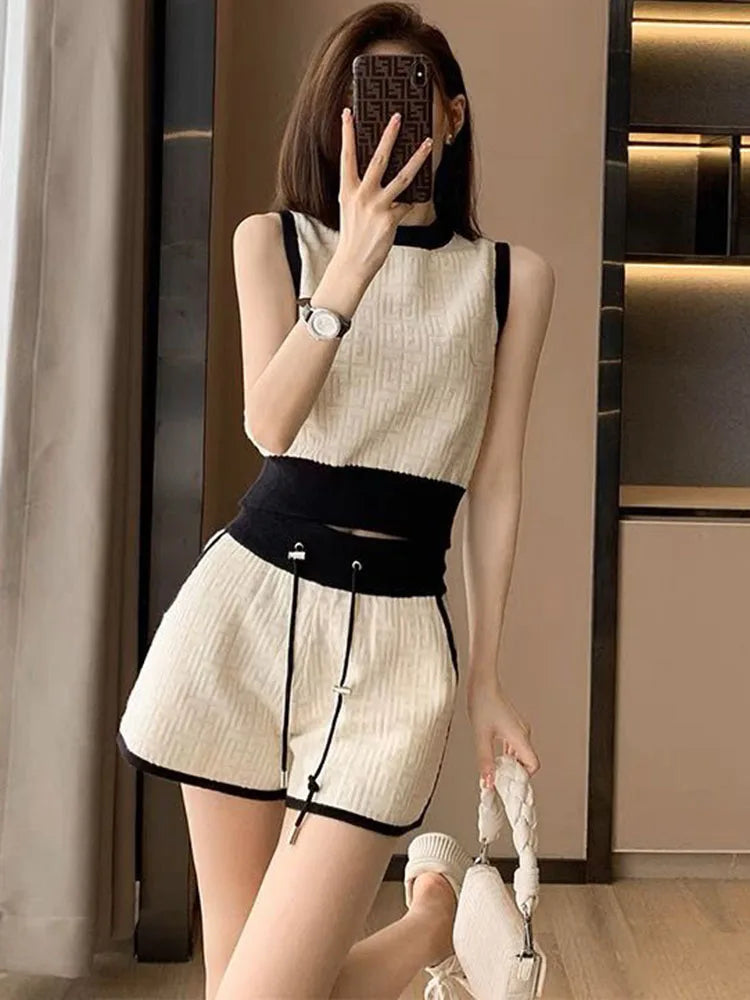 Summer Knitted 2-Piece Sets