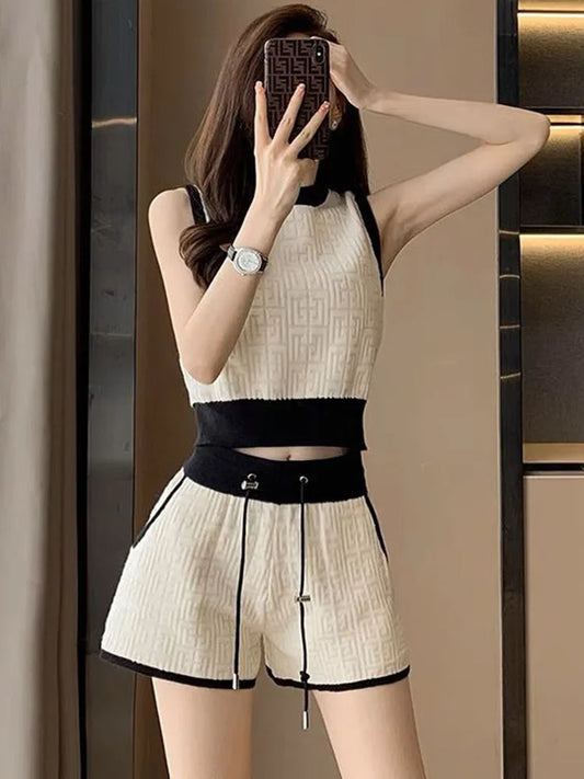 Summer Knitted 2-Piece Sets