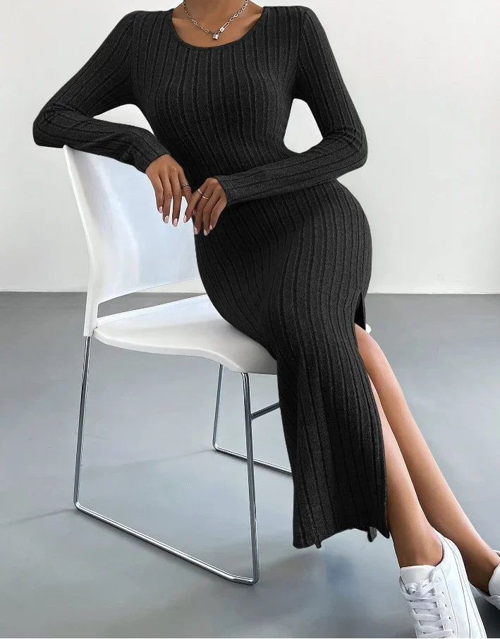 Elegant  Long Sleeve  Dress