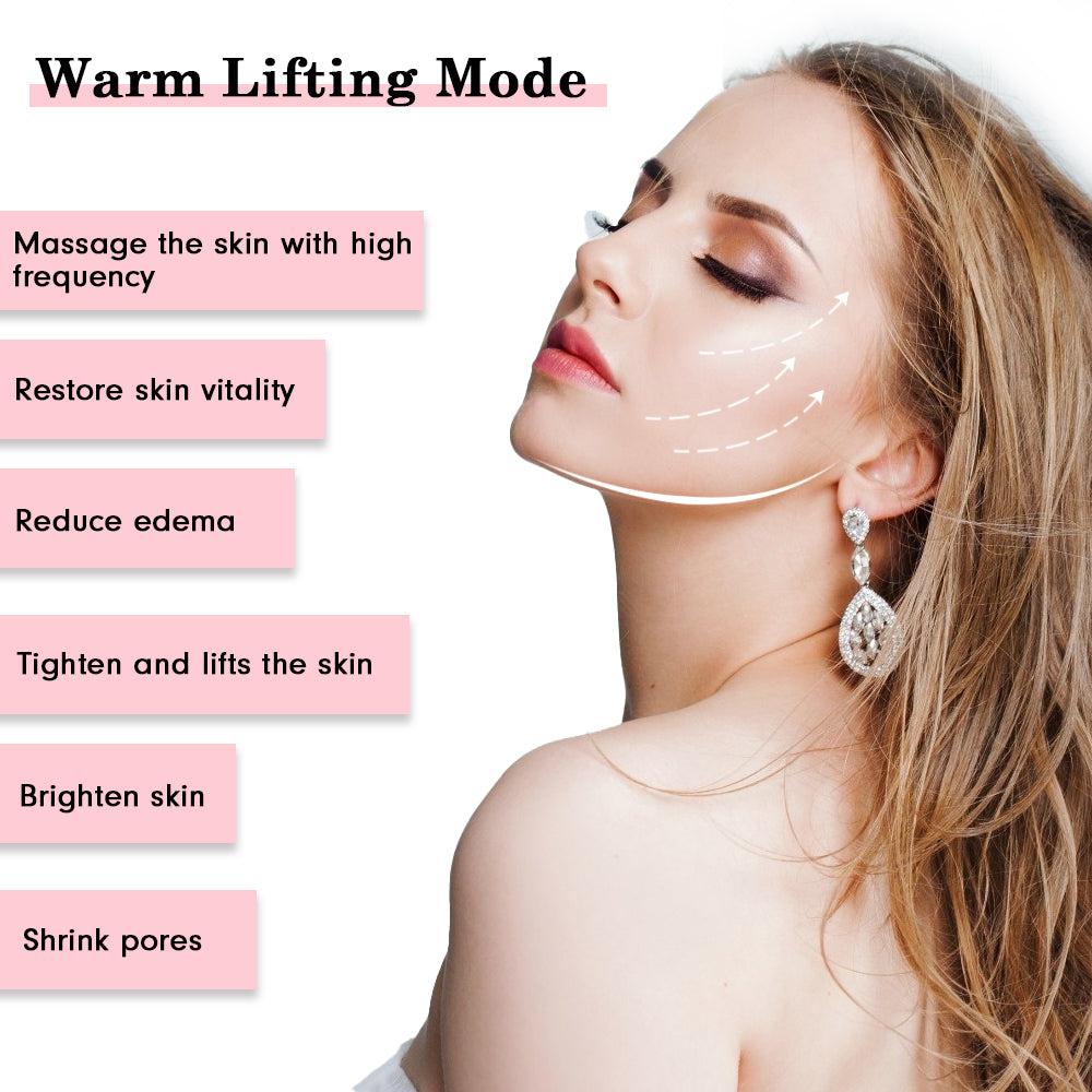 LED Face Massager 5-in-1 – Anti-Aging, Skin Lifting, Wrinkle Reduction
