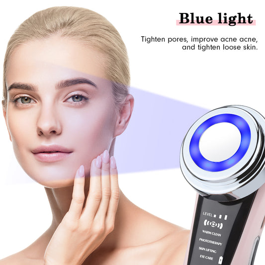 LED Face Massager 5-in-1 – Anti-Aging, Skin Lifting, Wrinkle Reduction