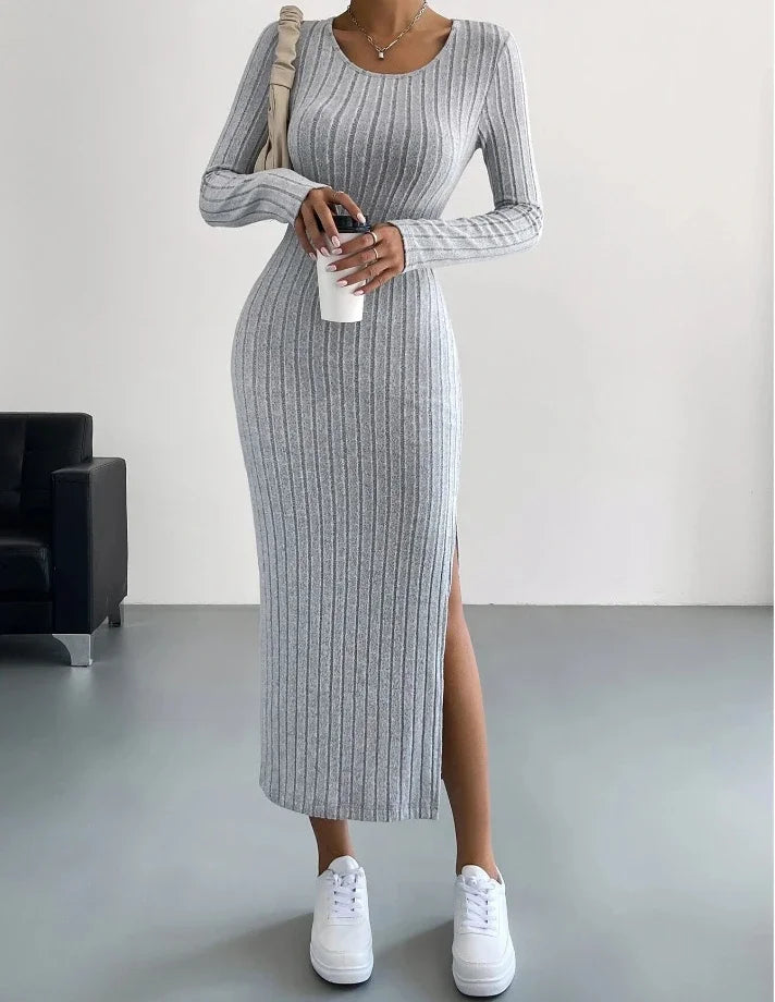 Elegant  Long Sleeve  Dress