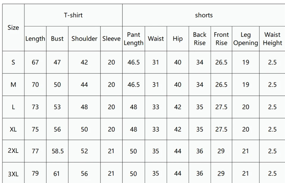 80s Girl Print Two-Piece Casual Set – T-Shirt & Shorts