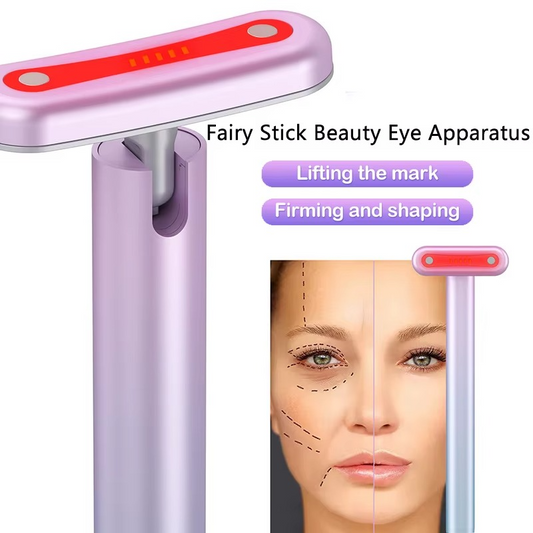 LED Facial Massage Tool for Face & Neck – Anti-Aging | Lifting | Red Light Therapy | Vibration & Warmth