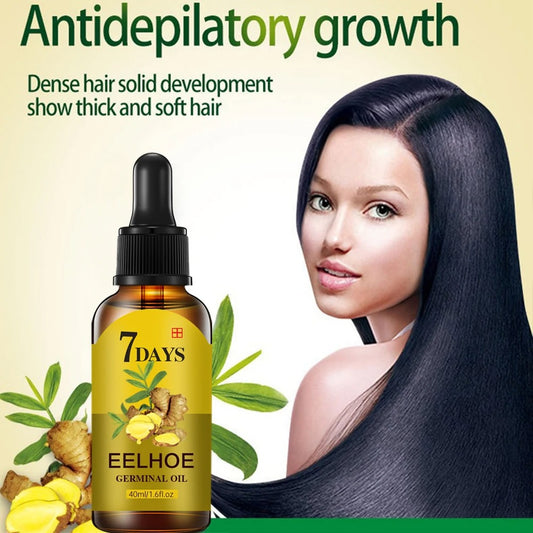 7 Days Hair Growth Oil – Thicker and fuller hair naturally