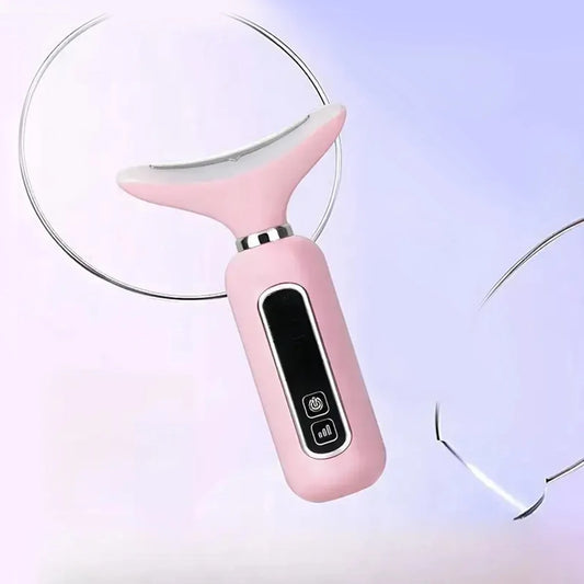 EMS V-Shaped Neck and Face Lifting Massager – Anti-Wrinkle & Skin Tightening Tool