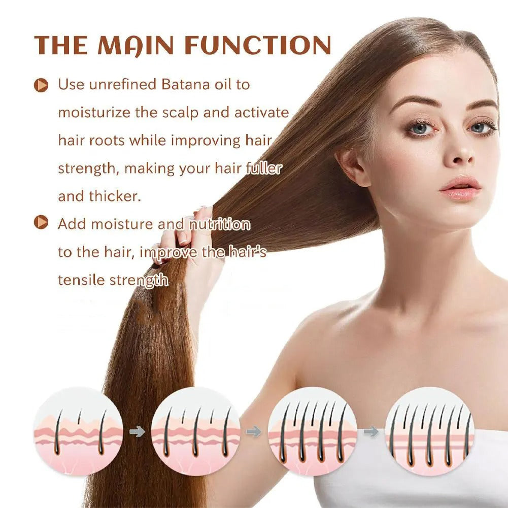 100% Pure Organic Hair Mask Batana  – for hair growth, strength and shine-120ml