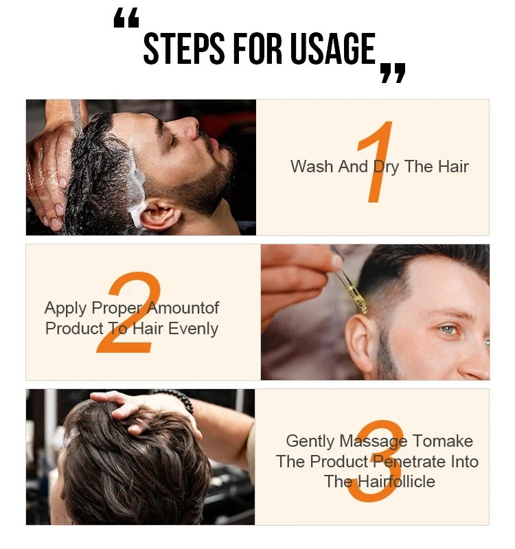 7 Days Hair Growth Oil – Thicker and fuller hair naturally
