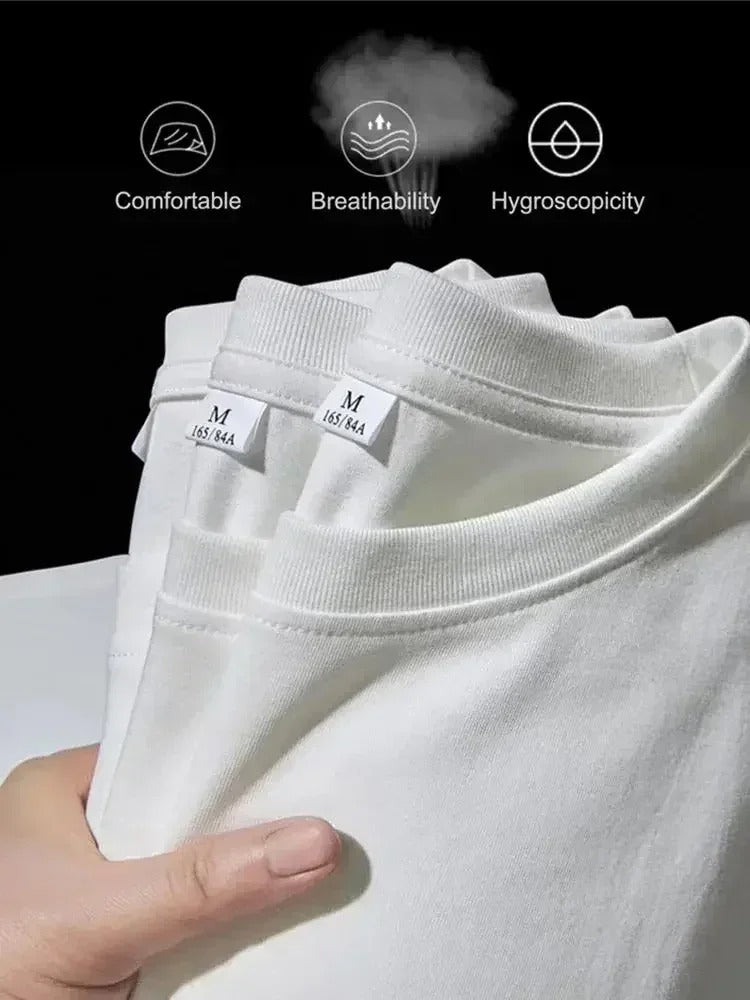 Unisex T-shirt is made from 100% pure cotton