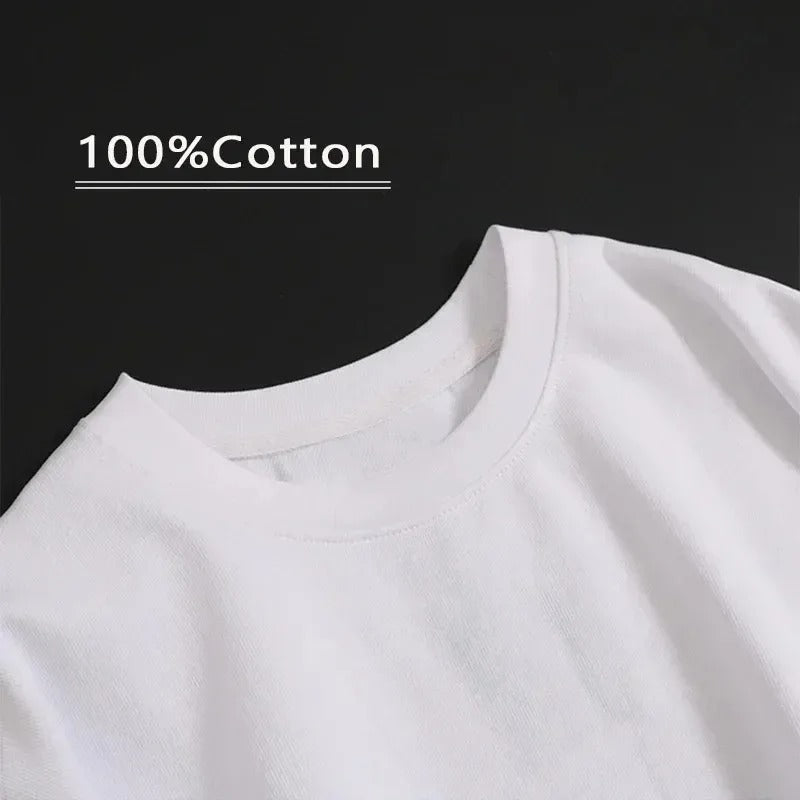 Unisex T-shirt is made from 100% pure cotton