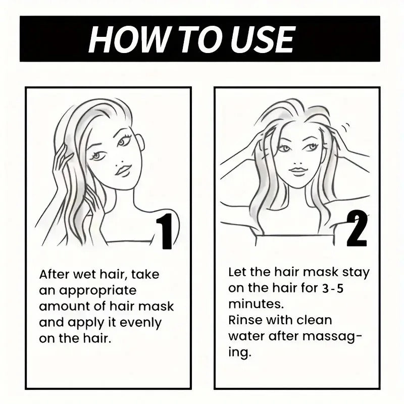 Keratin Hair Mask-Deep Repair & Shine [60g]