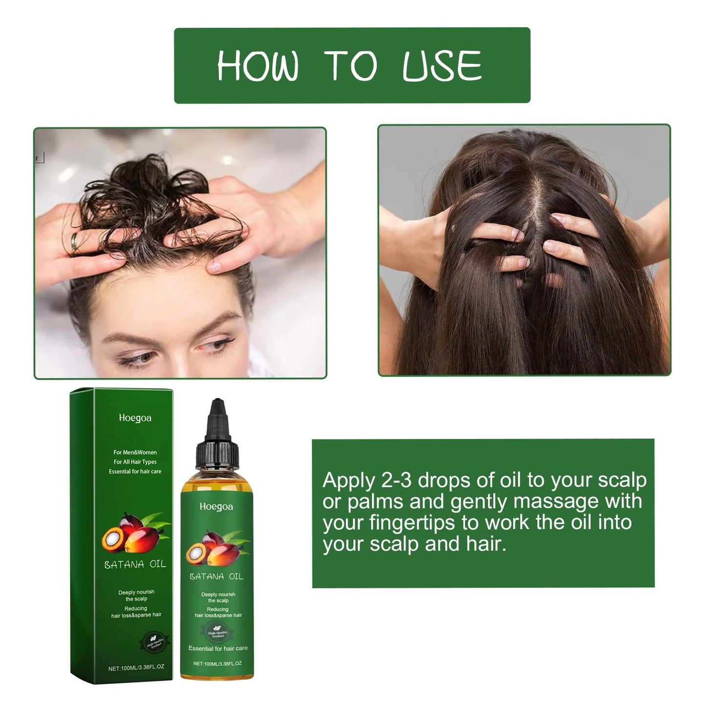 Batana Nourishing Hair Oil – for hair and scalp growth