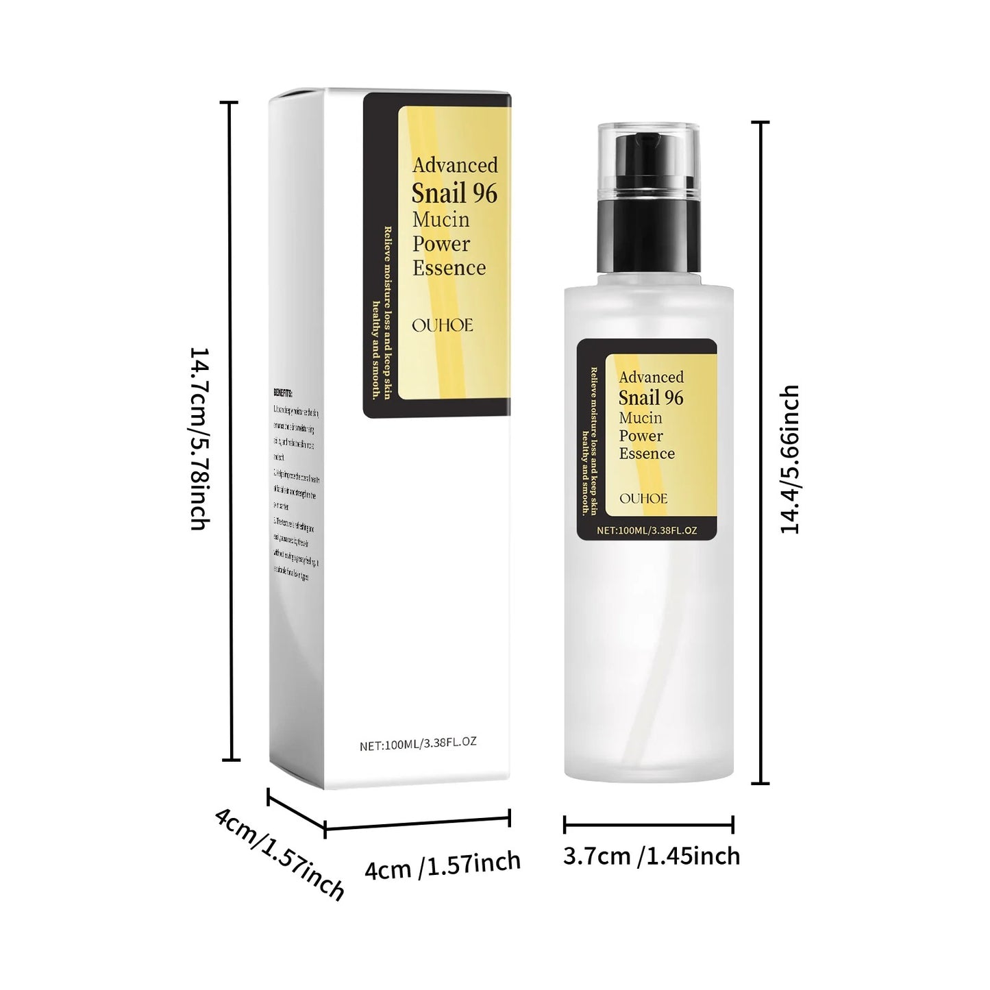 Advanced Snail 96 Mucin Power Essence – 100ml