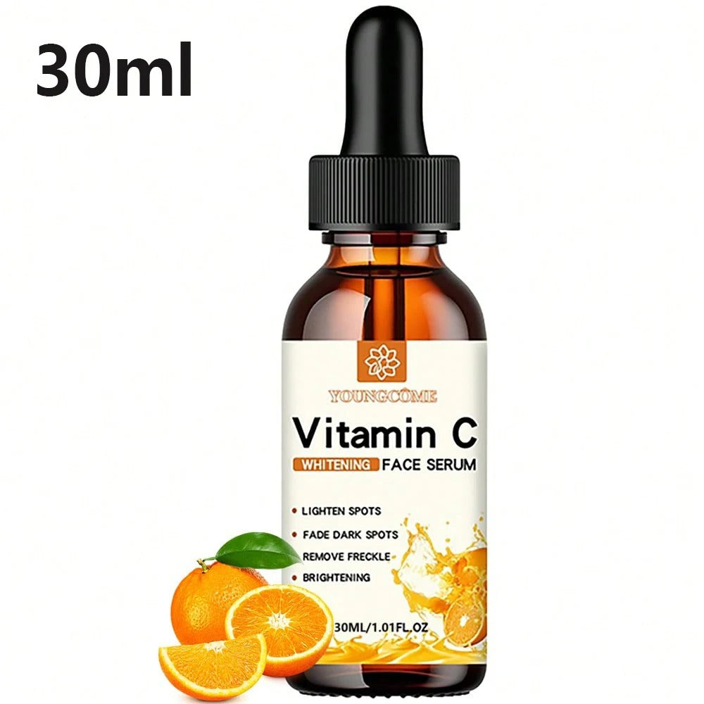 Vitamin C Face Serum with Hyaluronic Acid – Dark Spot Remover & Anti-Aging Moisturizing Essence (30ml / 50ml)
